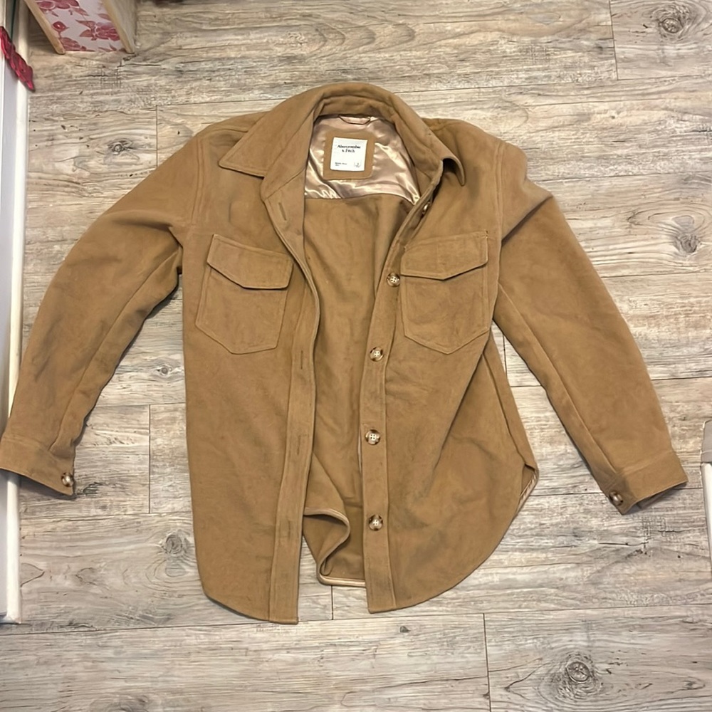Fleece Abercrombie Shacket